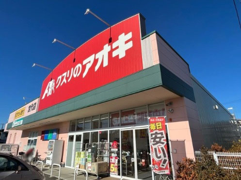 ドラックストア　クスリのアオキ 宮代店（ドラッグストア）まで734m