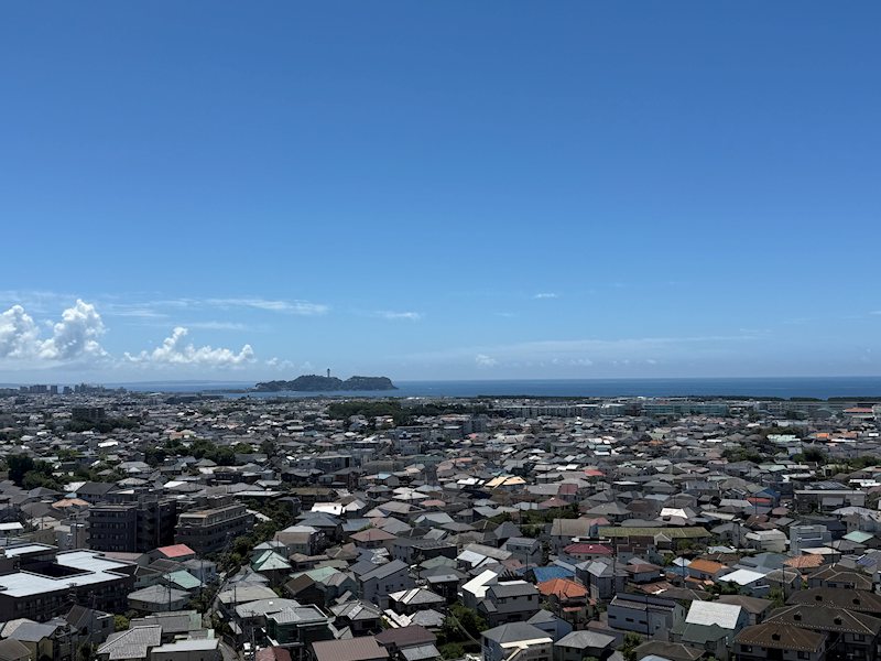 眺望　江の島