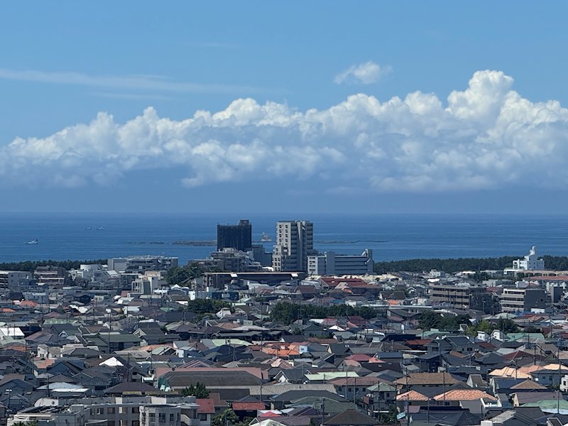 眺望　えぼし岩