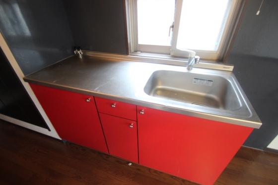 キッチン　※別号室の写真です。