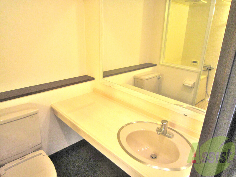 洗面設備　ホテルのような洗面空間。かっこいい～♪身支度も快適ですね～