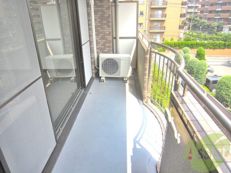 バルコニー　バルコニーまで広い！ときました♪洗濯物もお布団干しもラクラク