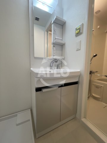 洗面設備　ファーストフィオーレ長田グランディール　独立洗面台