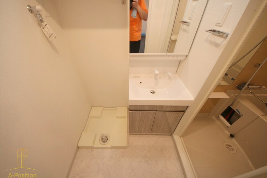 洗面設備　ファーストフィオーレ京橋ノワール