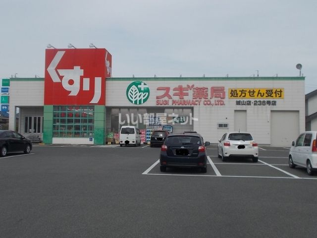 ドラックストア　スギ薬局城山店（ドラッグストア）まで725m