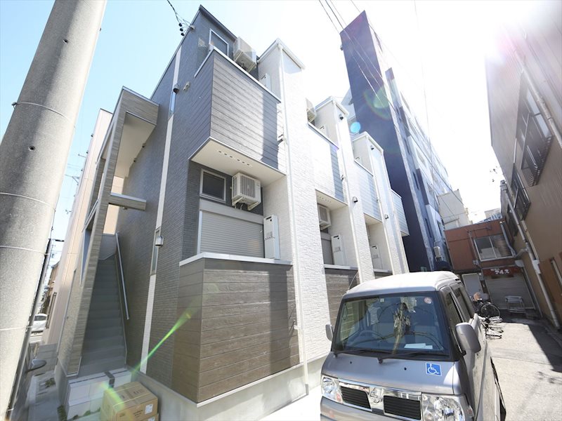 建物外観　外観　デザイナーズ　光インターネット無料