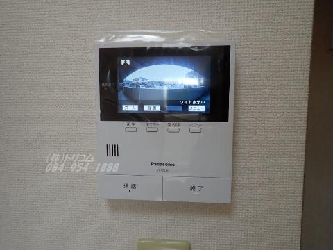 セキュリティ　カメラ付インターホン（イメージ）