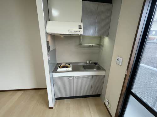 キッチン　1口ガスコンロ付きキッチン
