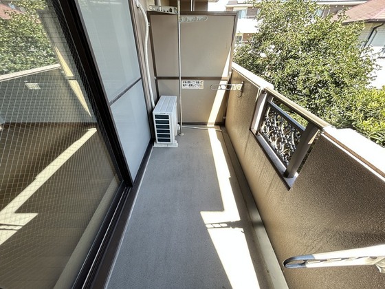 バルコニー　※別部屋の写真です