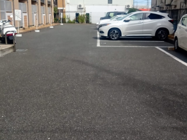 駐車場　眺望