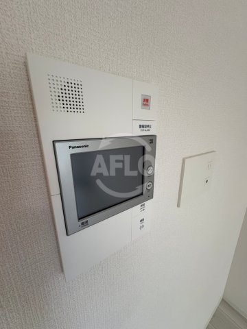 セキュリティ　エスリード大阪平野プライム　モニター付きインターホン