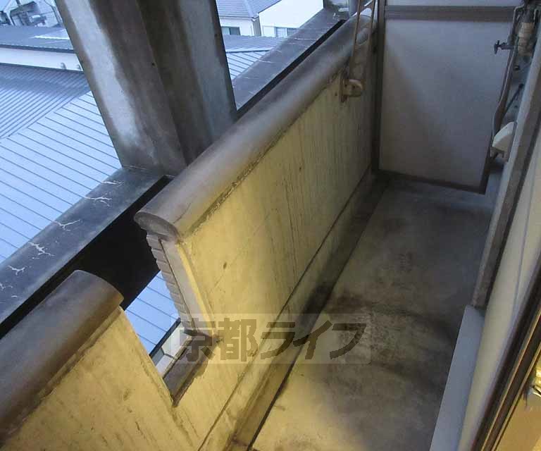 バルコニー　洗濯物たくさん干せます。