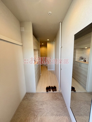 玄関　ゆったりとした玄関です