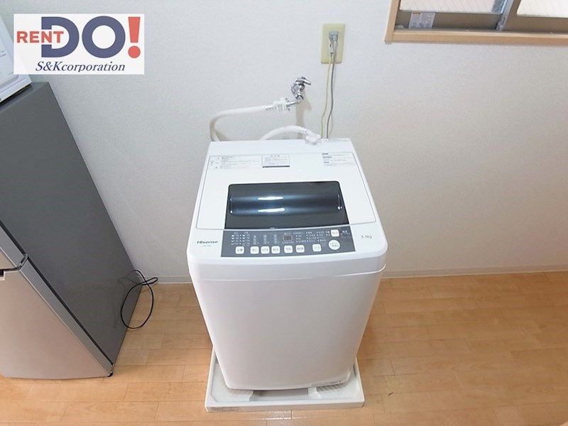 洗面設備　メゾン御影(ネット無料、家具家電付）