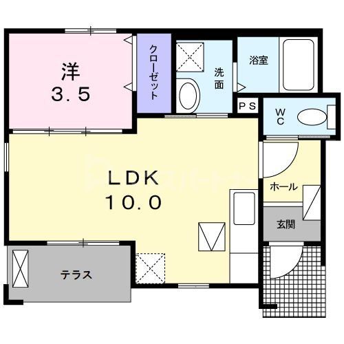 ヴィラ小塚山の間取り