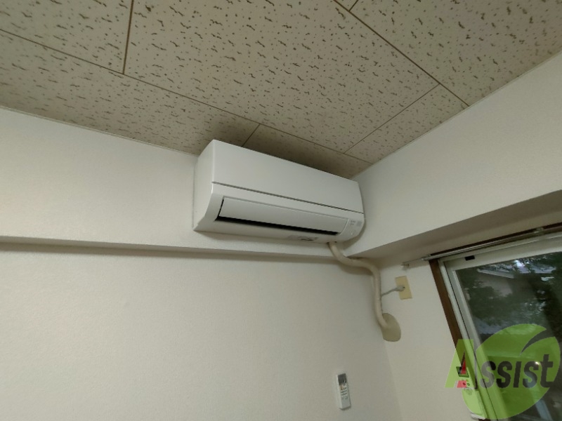 その他設備　エアコンは付属だったので、入居後すぐ快適に過ごせます。
