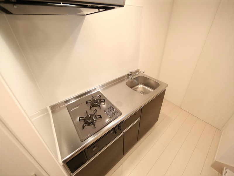 キッチン　システムキッチン（ガス2口）冷蔵庫レンジご用意ＯＫ　イメージ