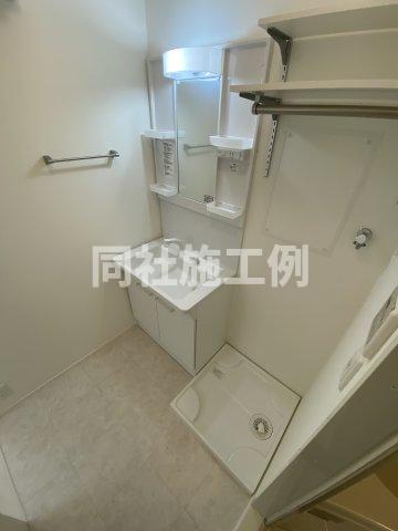 洗面設備　同社施工例