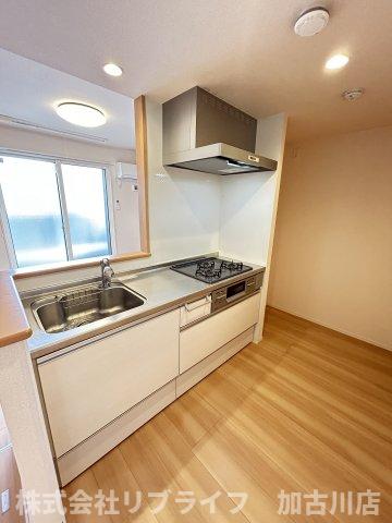 キッチン　※A棟のお写真です※