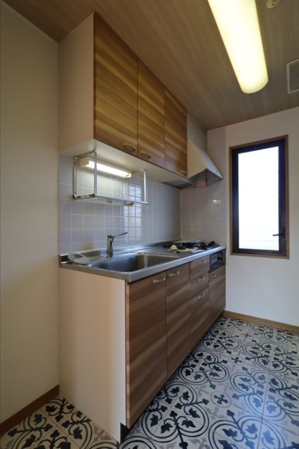 キッチン　別号室の写真です。