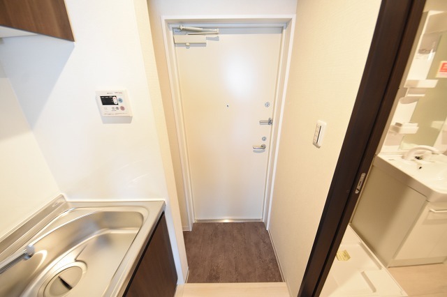 玄関　同施工写真