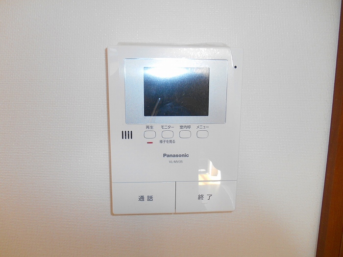 セキュリティ　同物件反転写真です