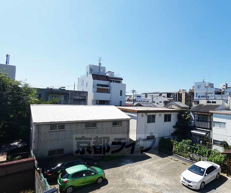 眺望　バルコニーからの室外風景。