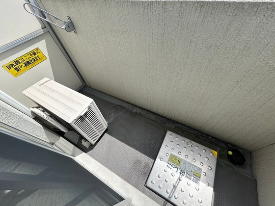 バルコニー　※別部屋の写真です