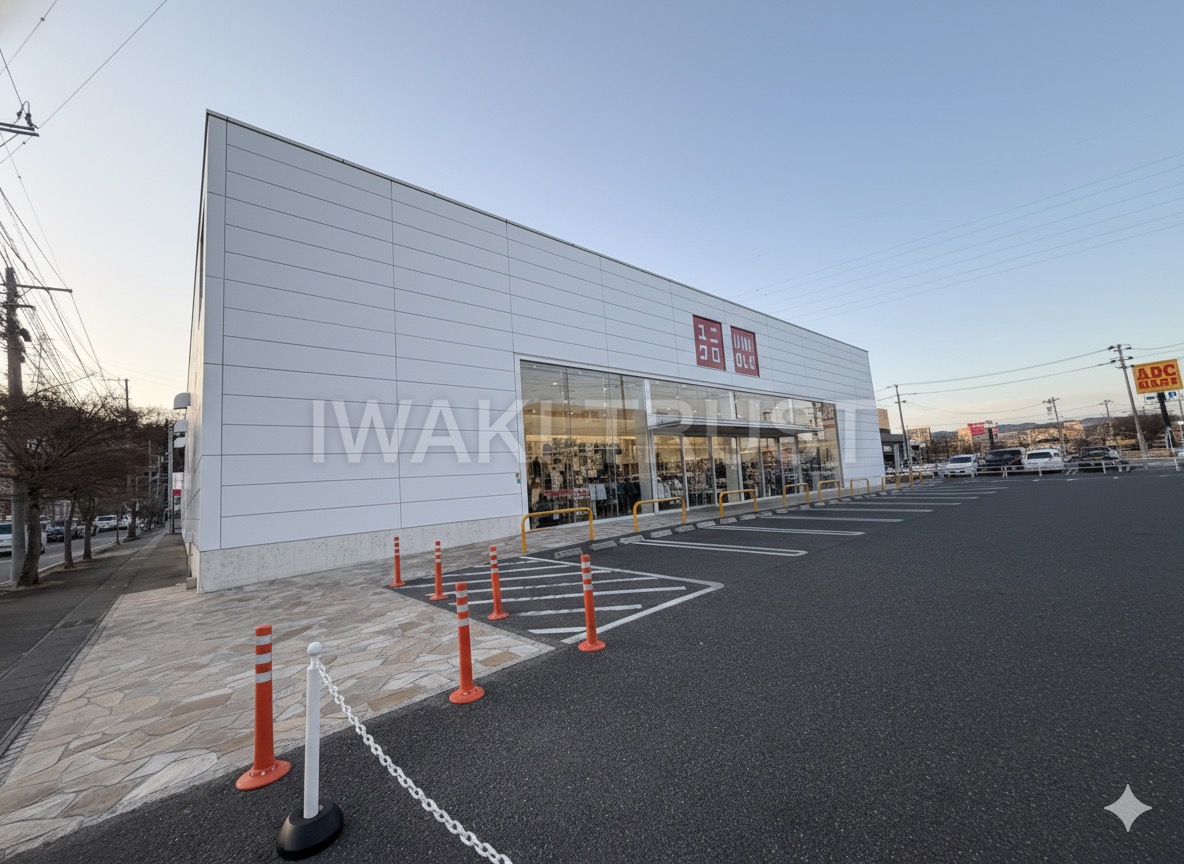 ショッピングセンター　ユニクロいわき平店（ショッピングセンター）まで284m