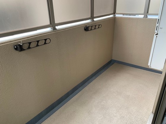 バルコニー　※別部屋の写真です
