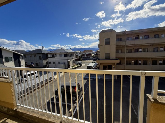 眺望　リビング側バルコニーから