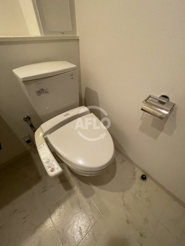 トイレ　南堀江アパートメントシエロ　トイレ