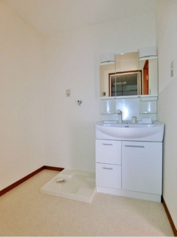 洗面設備　図面と現状に相違がある場合には現状を優先