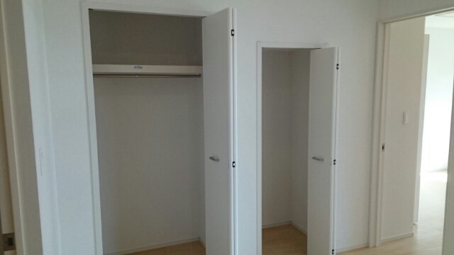 収納　大きなスペースがあり、収納には困りません