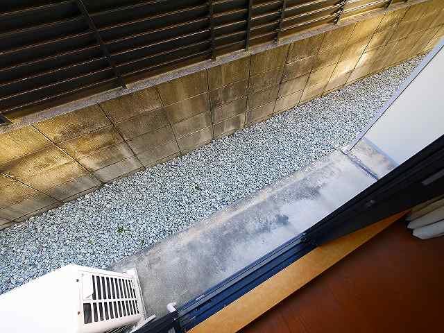 バルコニー　お洗濯にも便利なバルコニー