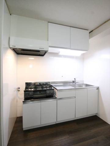 キッチン　ガスコンロ設置可