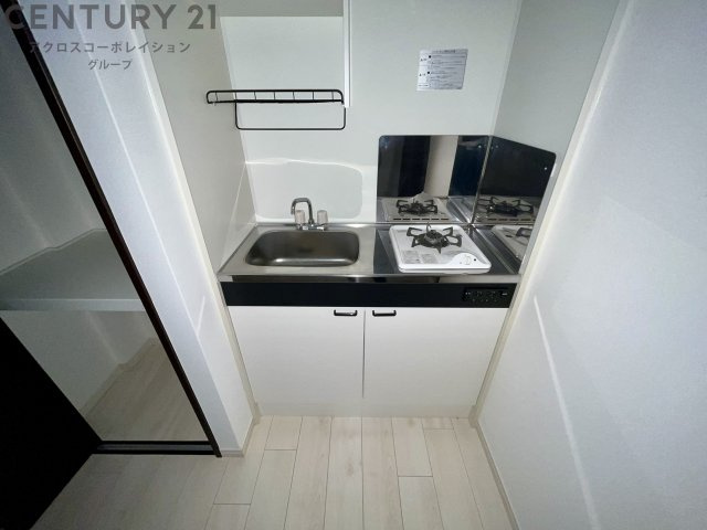 キッチン　ガスコンロ付きの使いやすいキッチンです！