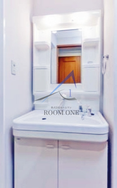 洗面設備　洗面台です。