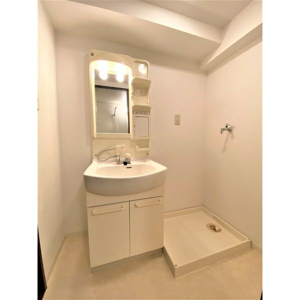 洗面設備　イメージ。現況優先。