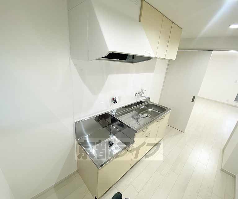 キッチン　ガスコンロ設置可