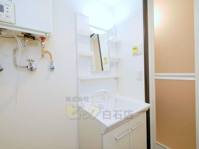 洗面設備　シャンプードレッサー完備しています♪