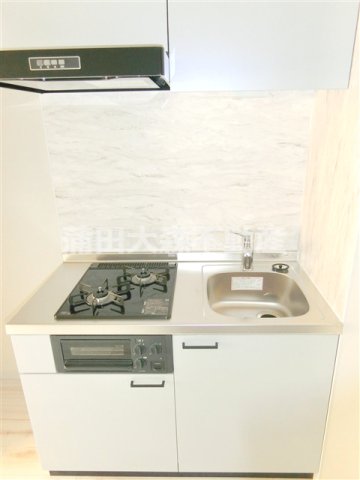 キッチン　2口ガスグリル付システムキッチン