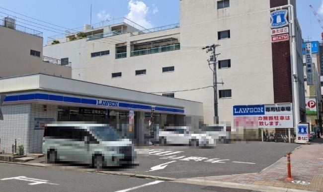 コンビニ　ローソン 中村水主町店（コンビニ）まで329m