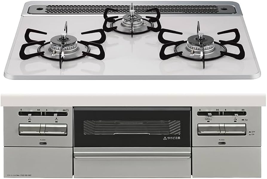 キッチン　☆3口ガスコンロ・グリル付き☆イメージ画像です