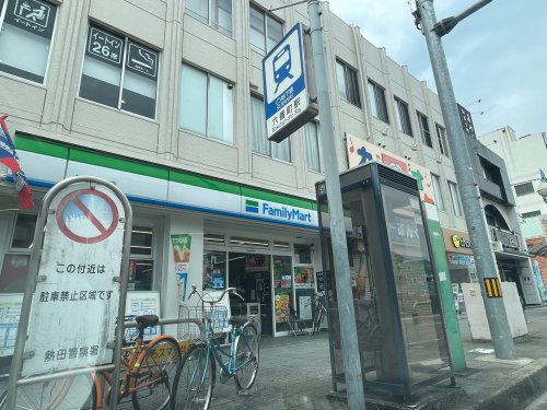 コンビニ　ファミリーマート 熱田六番町店（コンビニ）まで114m