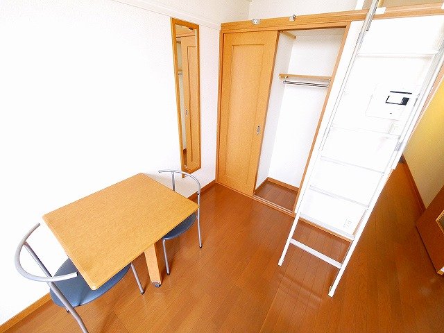 収納　たっぷりとした収納スペースです