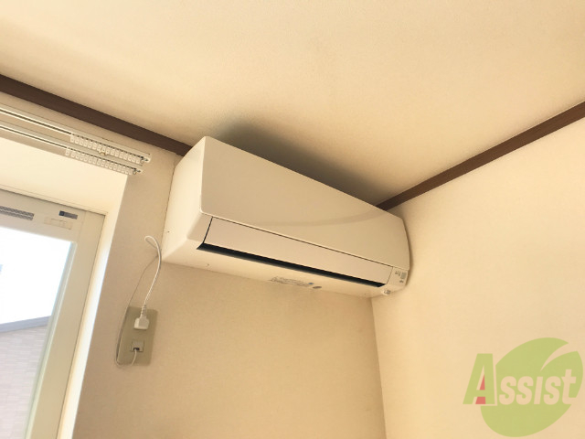 その他設備　エアコンもあるので暑い日が続いても快適に過ごせますね。