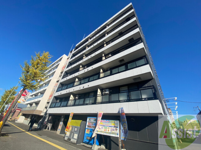 建物外観　札幌市中央区南８条西「フィオーレクレッシェレ」