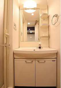 洗面設備　同タイプ部屋　参考写真です