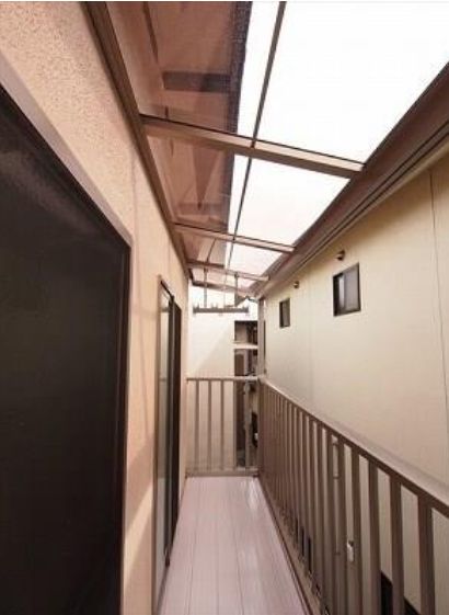 バルコニー　広々としたバルコニーです